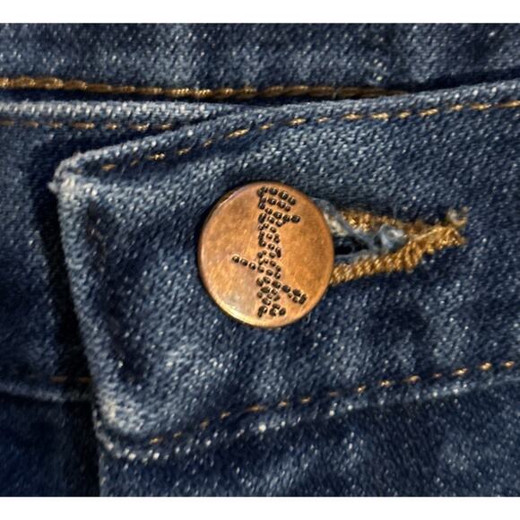 Wrangler Denim Jeans 35x34 Mens 13MWZPW Cowboy Cut Bootcut Rodeo Style - Picture 6 of 9